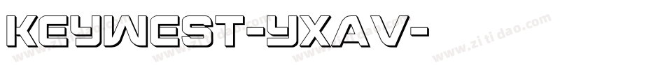 KeyWest-YXav字体转换
