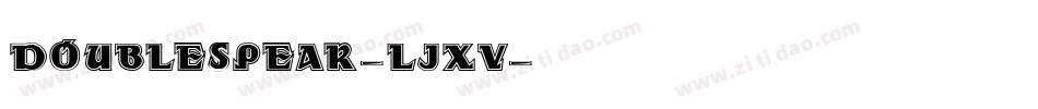 Doublespeak-ljxV字体转换