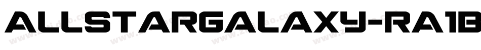 Allstargalaxy-rA1B字体转换