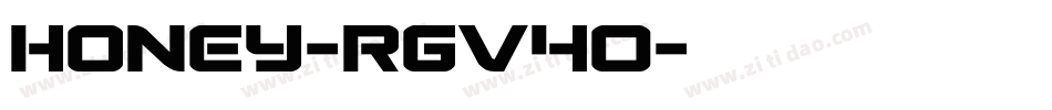 Honey-rgv4O字体转换 Honey-rgv4O字体转换