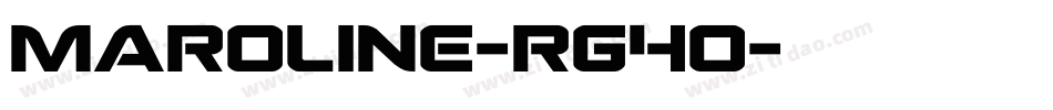 Maroline-RG4o字体转换 Maroline-RG4o字体转换