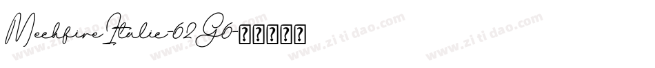 MechfireItalic-62G6字体转换 MechfireItalic-62G6字体转换