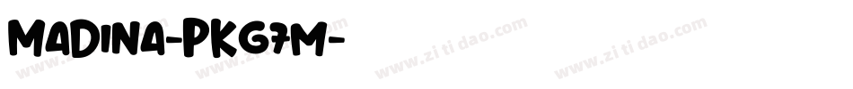 Madina-PKG7m字体转换 Madina-PKG7m字体转换
