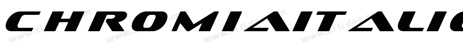 ChromiaItalic-lOgq字体转换