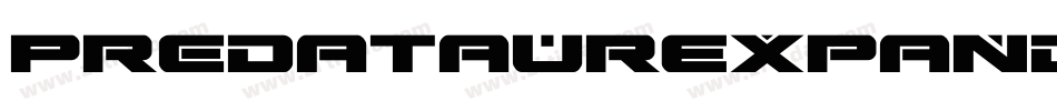 PredataurExpandedItalic-3Ed8字体转换