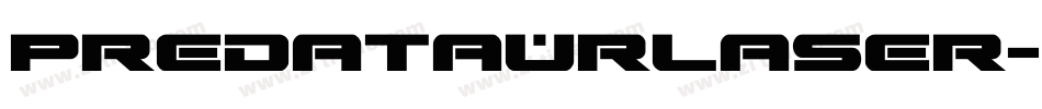 PredataurLaser-Va2B字体转换