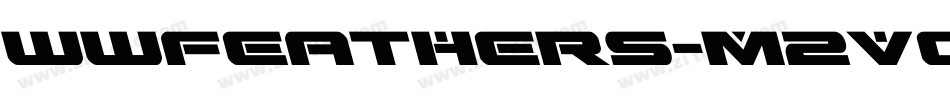 Wwfeathers-m2vG字体转换