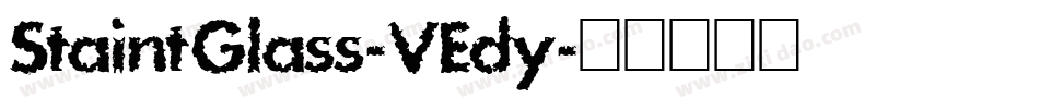 StaintGlass-VEdy字体转换