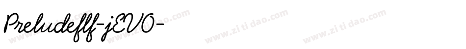 Preludeflf-jEV0字体转换