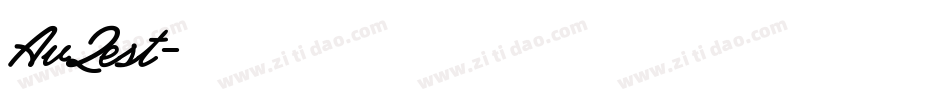 AvQest字体转换
