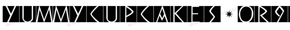 Yummycupcakes-oR9B字体转换