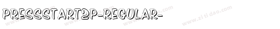 PressStart2P-Regular字体转换
