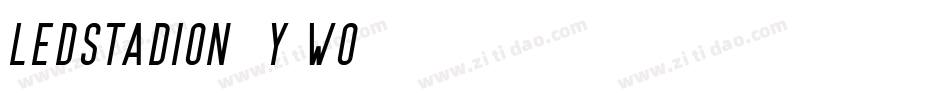 LedStadion7-Y0wO字体转换
