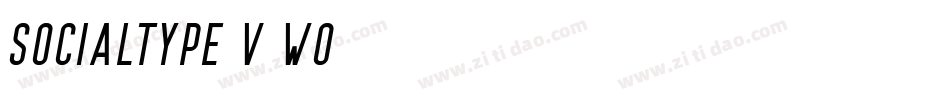 SocialType-v0wO字体转换 SocialType-v0wO字体转换