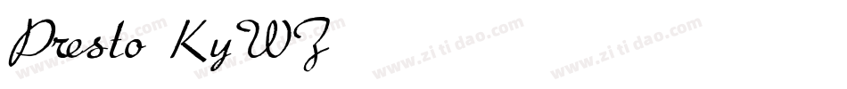 Presto-KyWZ字体转换