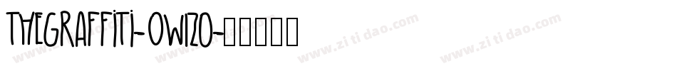 Thegraffiti-0Wlzo字体转换