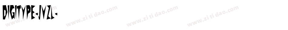 Digitype-jVZl字体转换