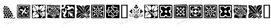 Mortised-Ornaments-Free-Two字体转换