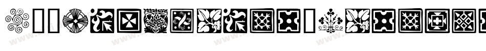 P22Victorian-OrnamentsTwo字体转换