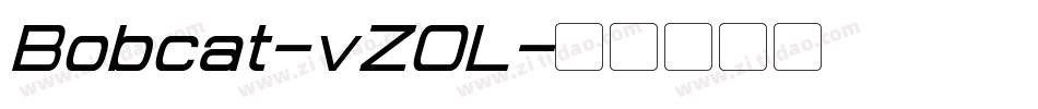 Bobcat-vZ0L字体转换 Bobcat-vZ0L字体转换