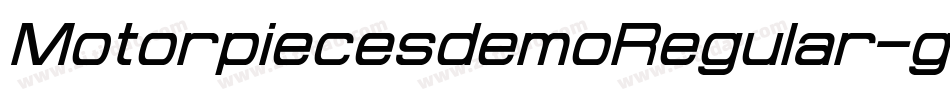 MotorpiecesdemoRegular-g0l4字体转换 MotorpiecesdemoRegular-g0l4字体转换