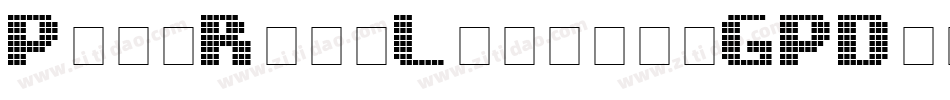 PostRockLight-1GPDv字体转换