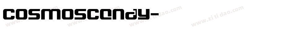 Cosmoscandy字体转换