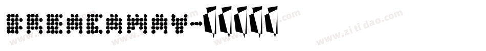 breakaway字体转换