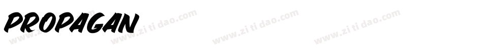 PROPAGAN字体转换