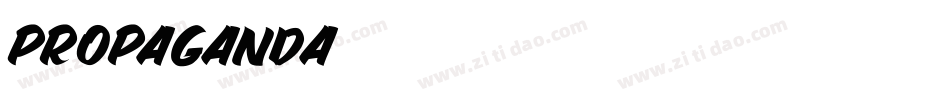 Propaganda字体转换