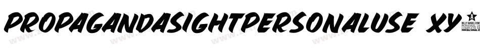 PropagandaSightPersonalUse-XY4K字体转换