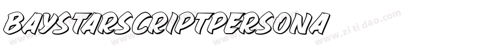 BaystarScriptPersona字体转换