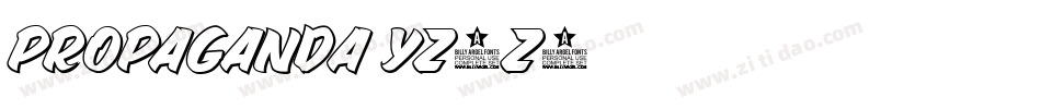 Propaganda-Yz3Z8字体转换