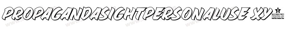 PropagandaSightPersonalUse-XY4K字体转换