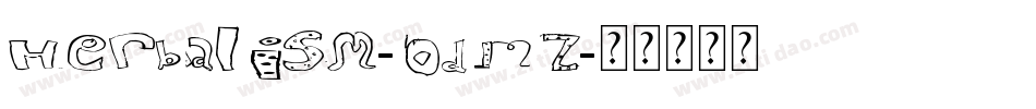 Herbalism-odMz字体转换 Herbalism-odMz字体转换