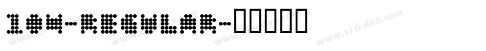 104-Regular字体转换