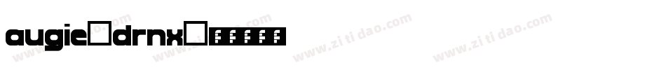 Augie-drnX字体转换