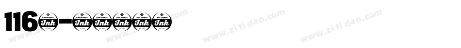 116号字体转换
