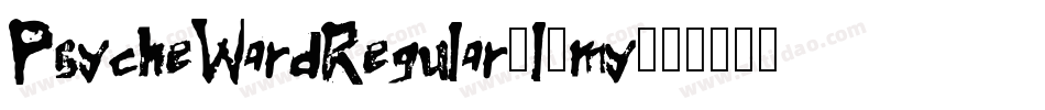 PsycheWardRegular-l3my字体转换