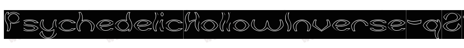 PsychedelicHollowInverse-qZ7oq字体转换