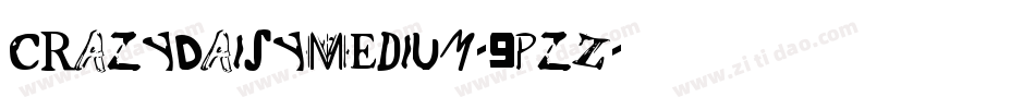 CrazyDaisyMedium-9PzZ字体转换