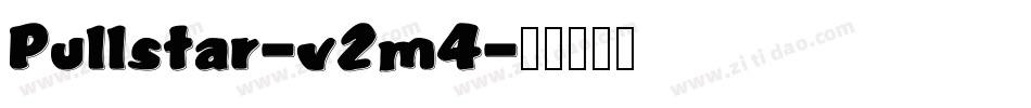 Pullstar-v2m4字体转换