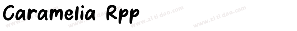 Caramelia-Rpp16字体转换