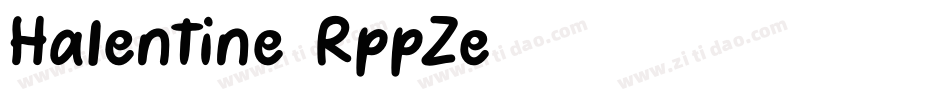 Halentine-RppZe字体转换
