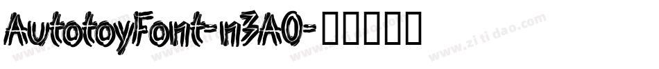 AutotoyFont-n3AO字体转换
