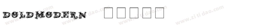 D_OLD_MODERN_2字体转换