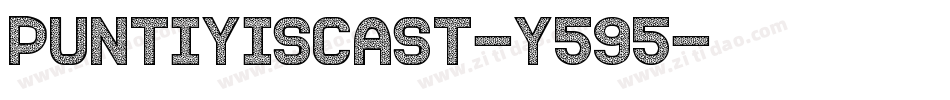 PuntiyiscaSt-y595字体转换