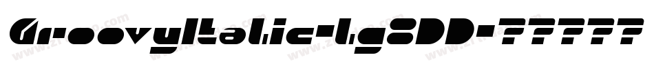 GroovyItalic-lg8DD字体转换