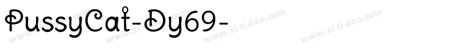 PussyCat-Dy69字体转换