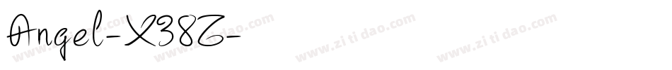 Angel-X38Z字体转换